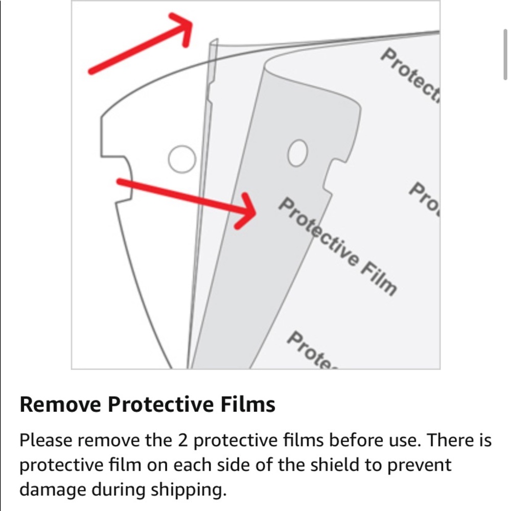 NEW Face Shield Mask - protect yourself and others - Picture 5 of 7